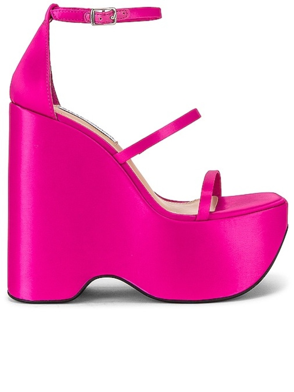 Steve Madden Versace-Inspired Hot Pink Platform Wedge Sandals